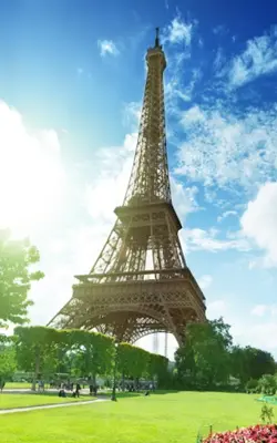 Sunny Paris Live Wallpaper android App screenshot 1